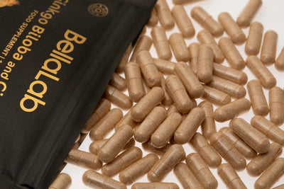 Ginkgo biloba a ženšen (stromy ginka dvojlaločného a čínsky ženšen)