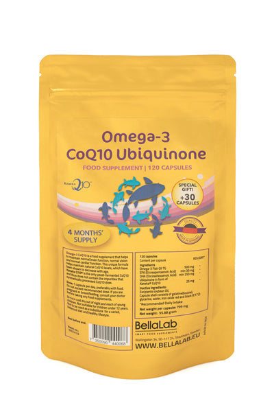 Omega 3 + koenzým Q10 Ubiquinone