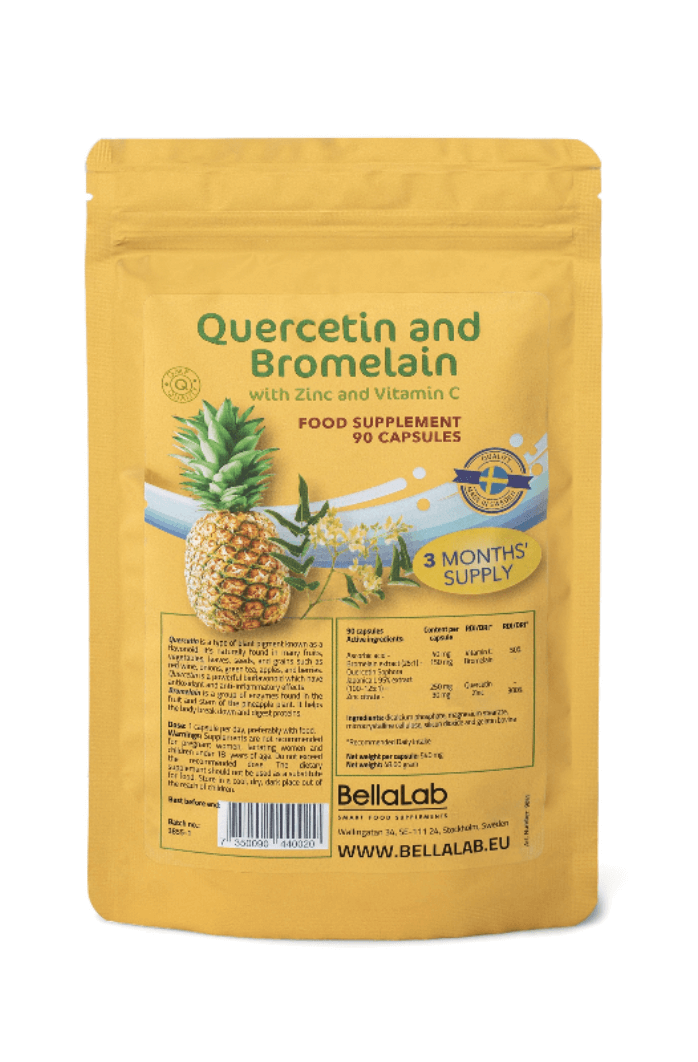 Kvercetín a bromelaín