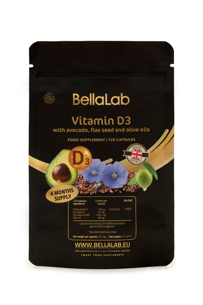 D3-vitamiini kapslid 3